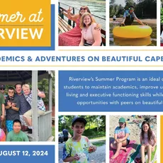 Summer at Riverview offers programs for three different age groups: Middle School, ages 11-15; High School, ages 14-19; and the Transition Program, GROW (Getting Ready for the Outside World) which serves ages 17-21.⁠
⁠
Whether opting for summer only or an introduction to the school year, the Middle and High School Summer Program is designed to maintain academics, build independent living skills, executive function skills, and provide social opportunities with peers. ⁠
⁠
During the summer, the Transition Program (GROW) is designed to teach vocational, independent living, and social skills while reinforcing academics. GROW students must be enrolled for the following school year in order to participate in the Summer Program.⁠
⁠
For more information and to see if your child fits the Riverview student profile visit upliftingmovie.com/admissions or contact the admissions office at admissions@upliftingmovie.com or by calling 508-888-0489 x206